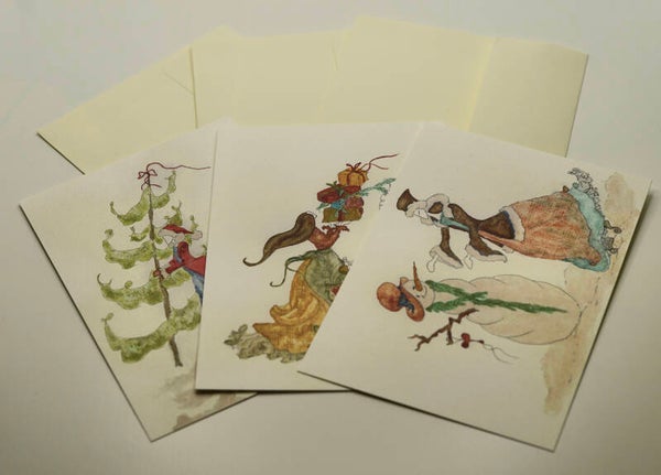 Weihnachtskarten-Set 1