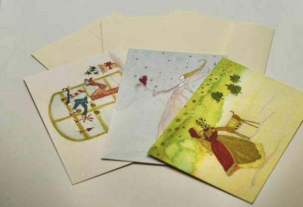 Weihnachtskarten-Set 2