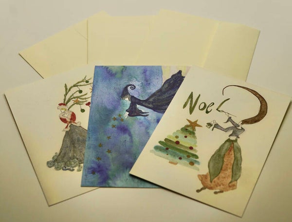 Weihnachtskarten-Set 4