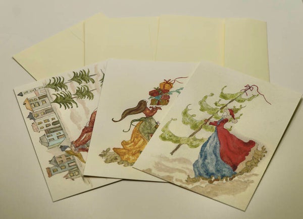 Weihnachtskarten-Set 6