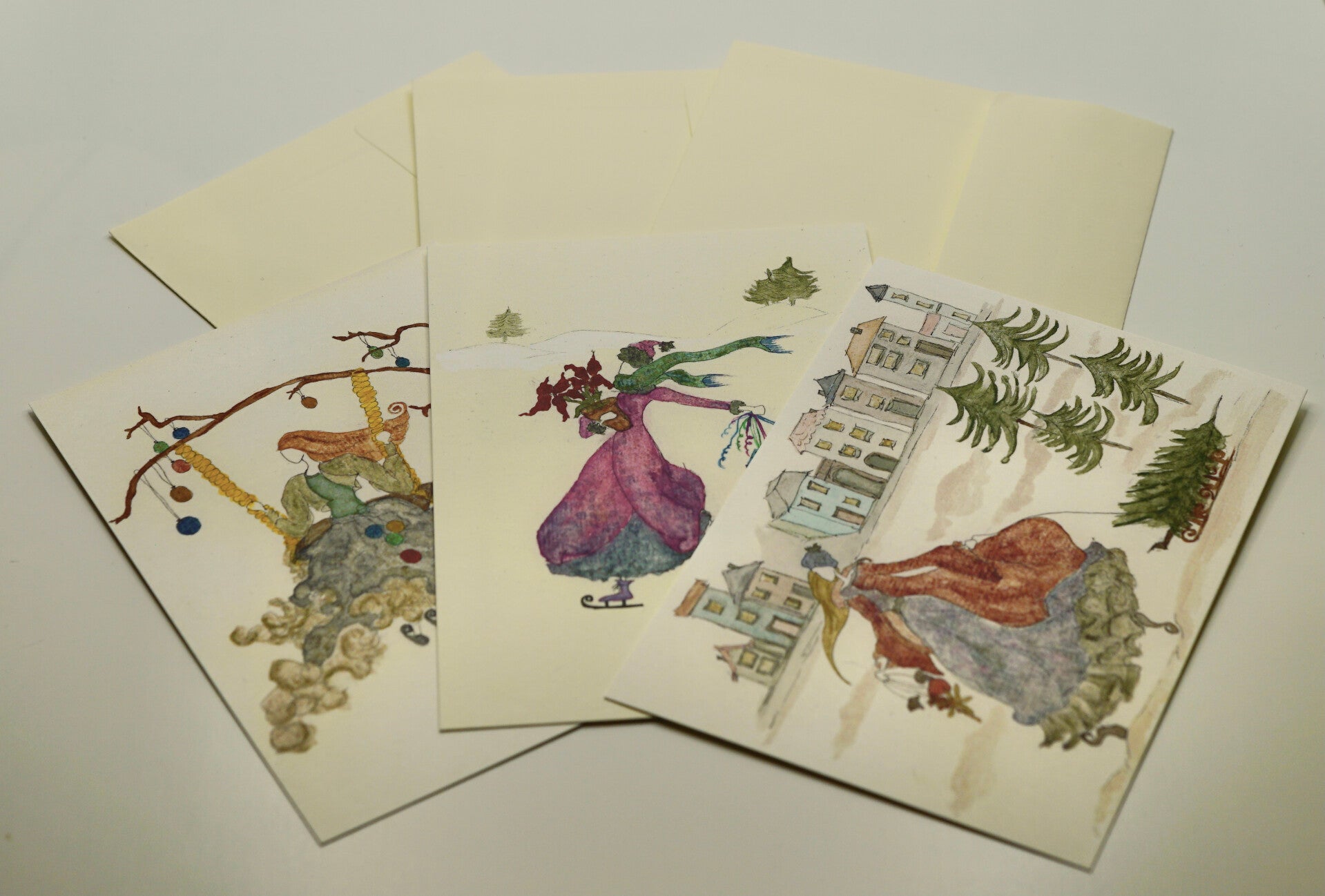 Weihnachtskarten-Set 3