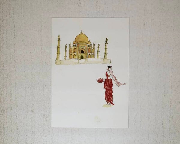 Postkarte Agra