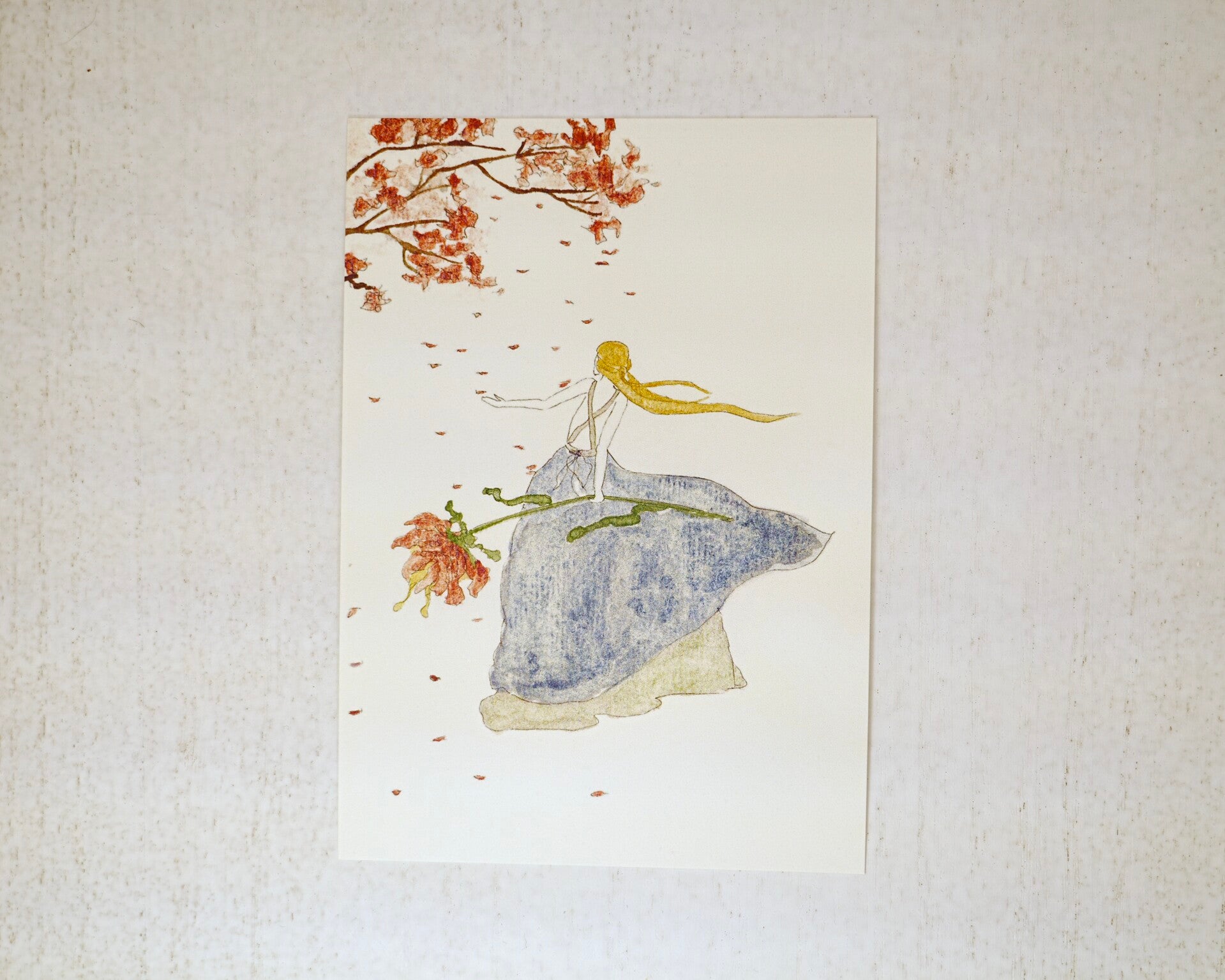 Grußkarte Cherry Blossoms