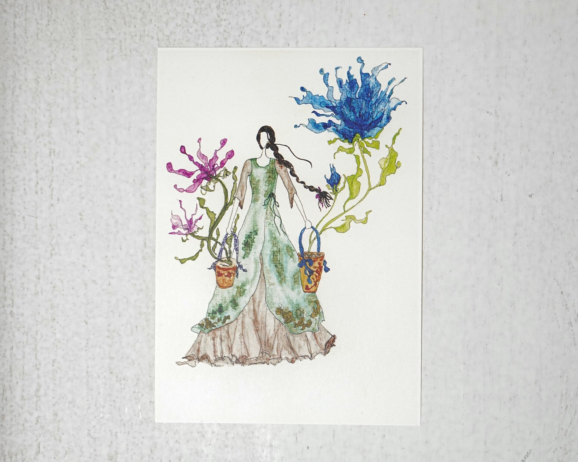 Grußkarte Flowers for you