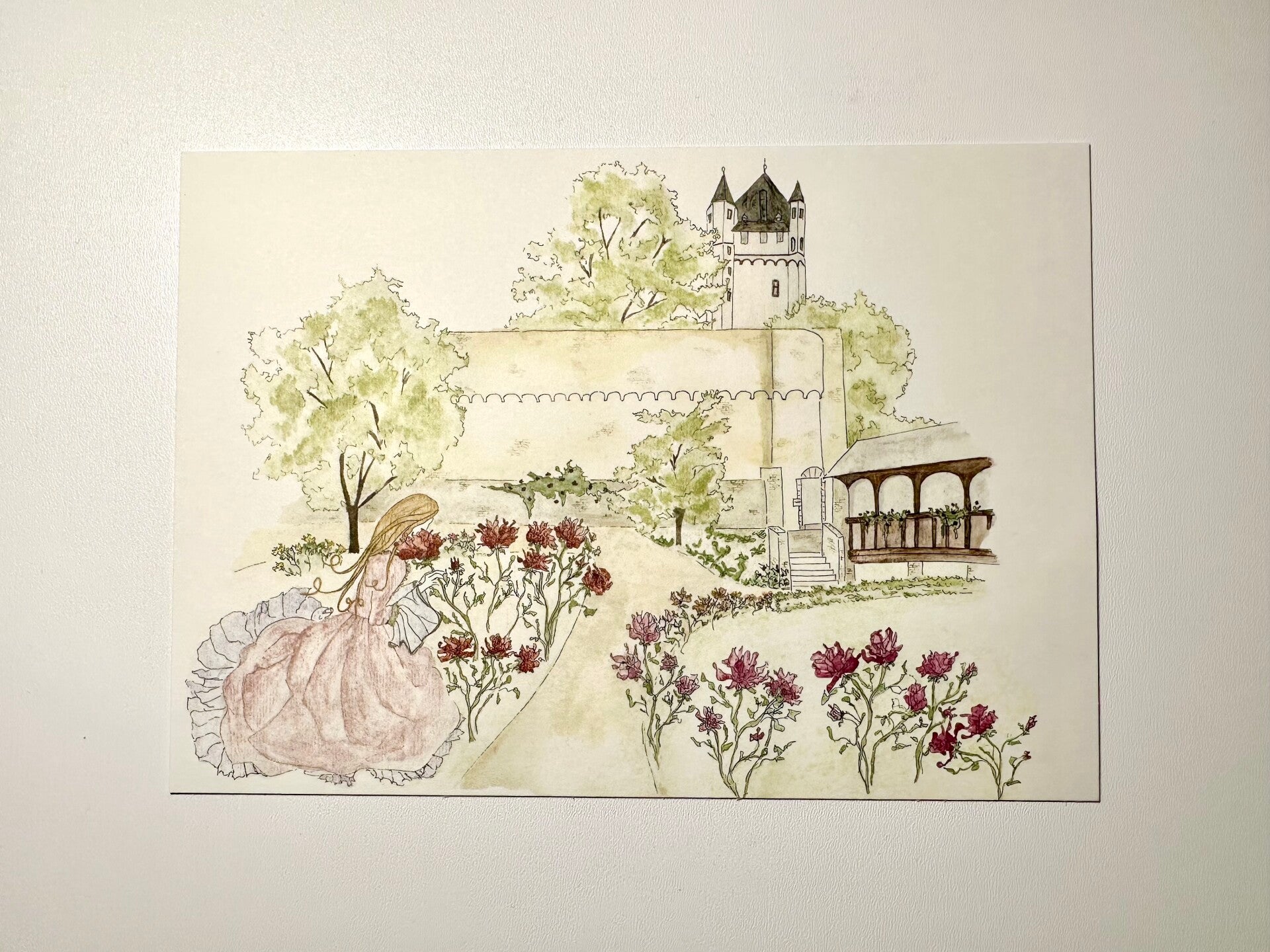 Grußkarte Kurfürstliche Burg Eltville