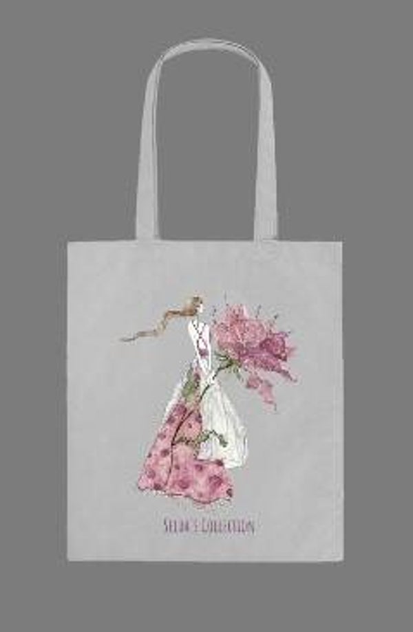 Baumwolltasche "PinkFlower"