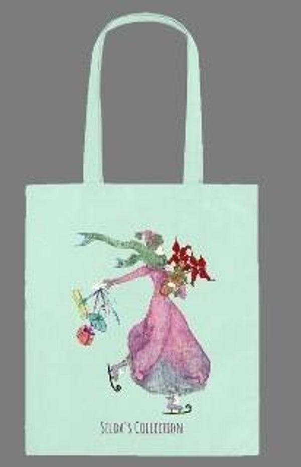 Baumwolltasche "Walk on ice"