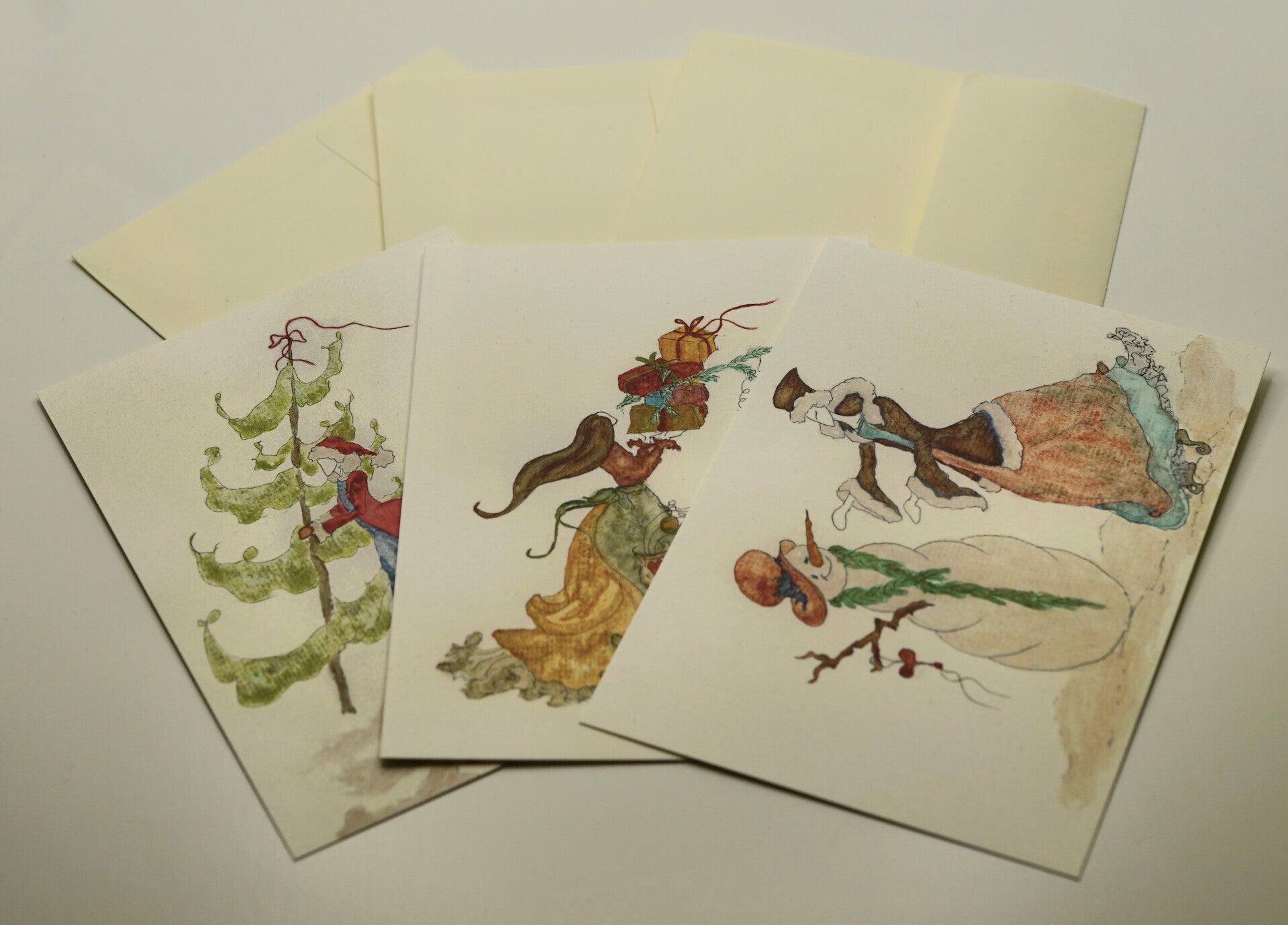 Weihnachtskarten-Set 1