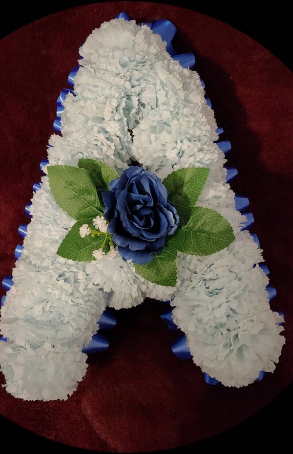 Floral Letters single ribbon
