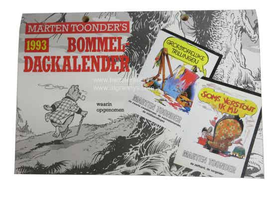 M. Toonder - Bommel dagkalender 1993