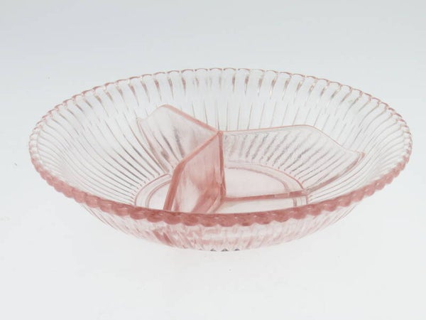 Persglazen 3 vaks schaal