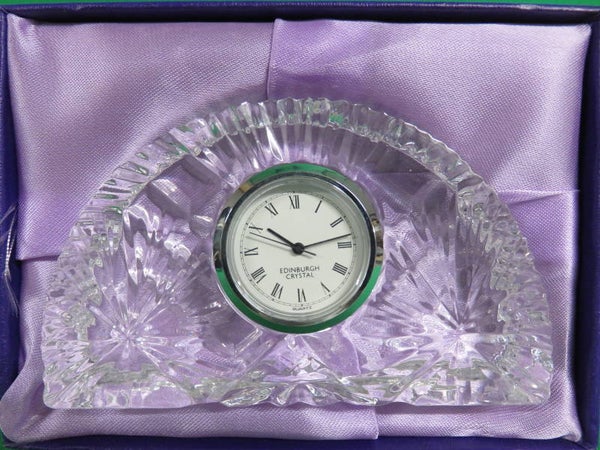 Tafelklokje van kristal - Edinburgh Crystal