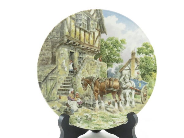 Sierbord van Wedgewood, Morning in the farmyard