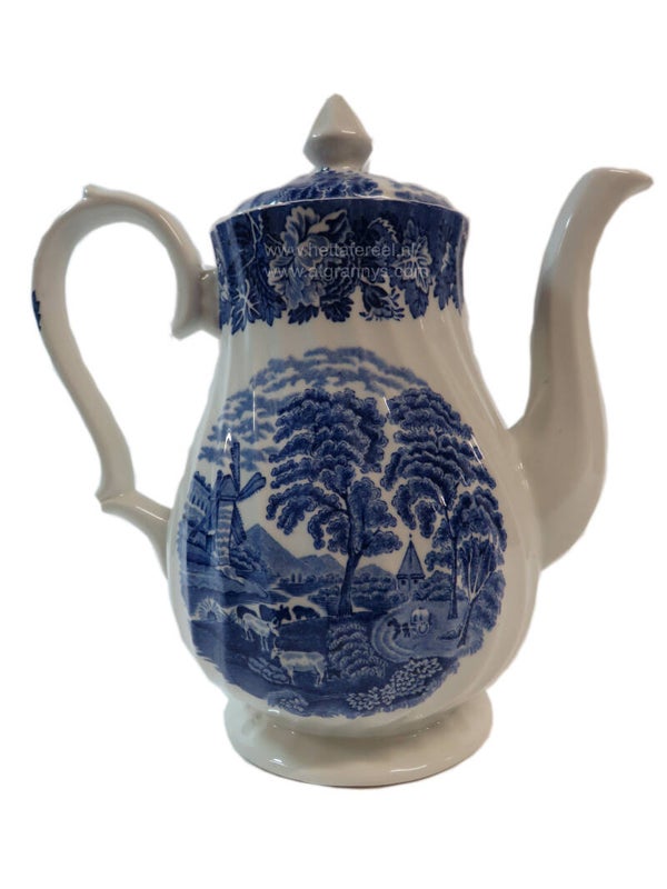 Koffiepot Wood & Sons, English scenery