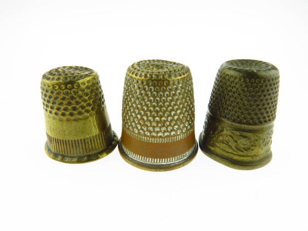 Vingerhoedjes, set van 3