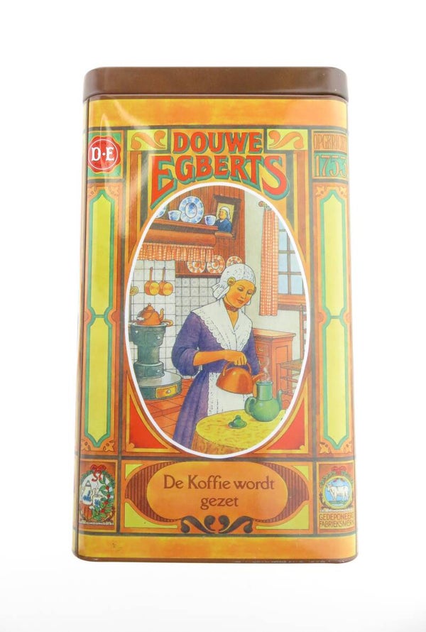 Koffieblik Douwe Egberts