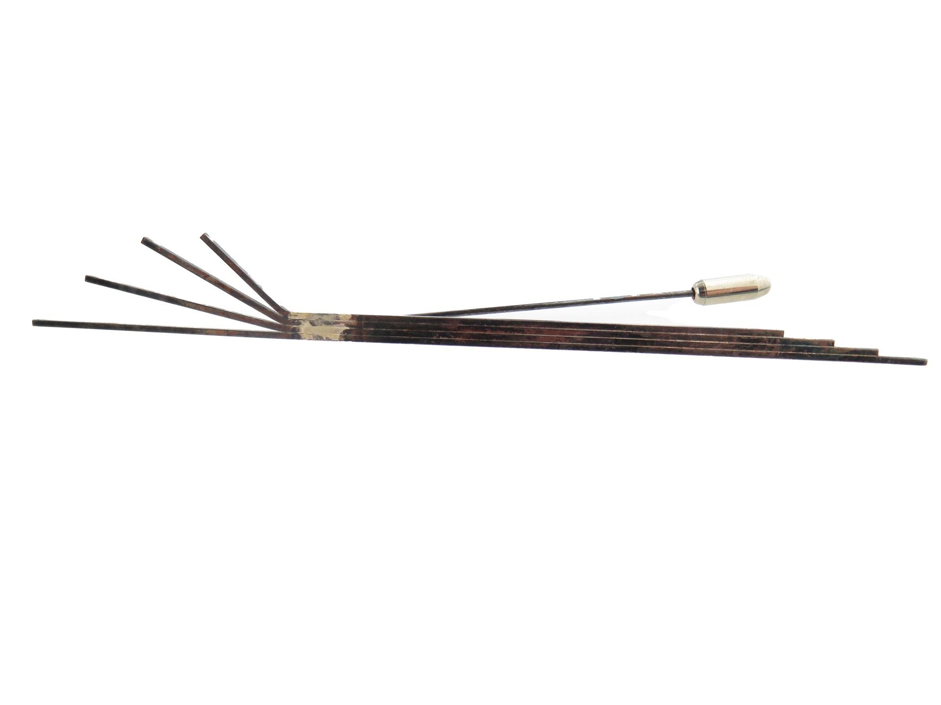 Verzilverde hoedenspeld