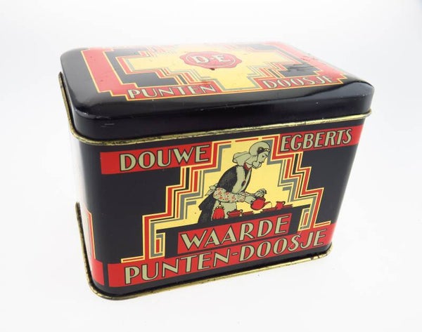Blik waardepunten Douwe Egberts