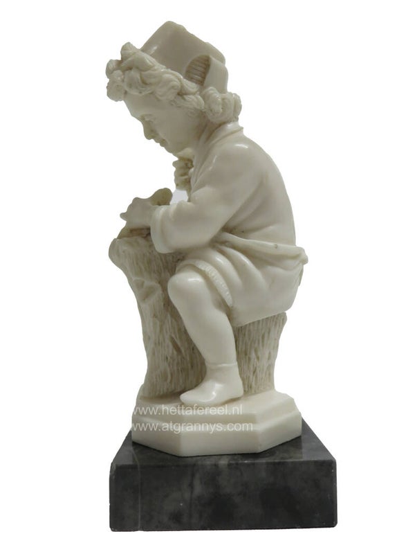 Sculptuur G. Ruggeri, de beeldhouwer