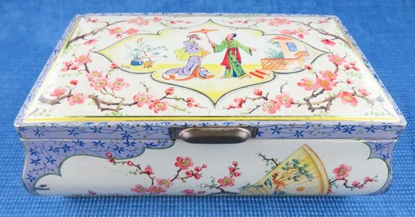 Nostalgisch blik met scharnierdeksel