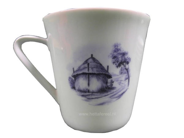 Holland servies kop en schotel Drenthe