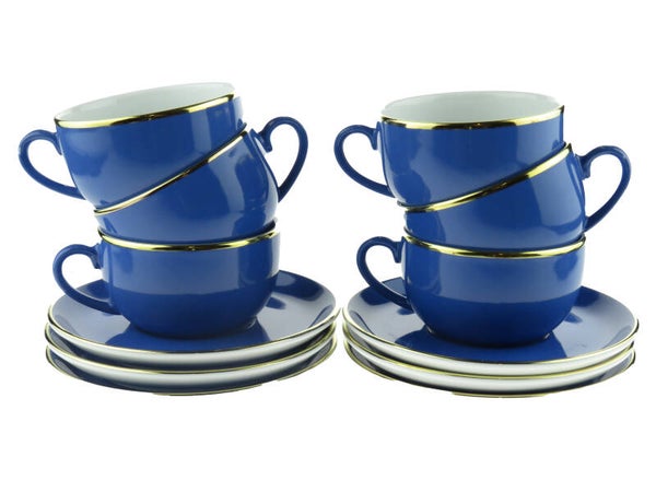 Kop- en schotels, Mitterteich, set van 6