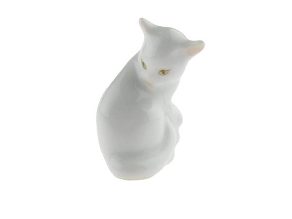 Miniatuur witte kat - Herend