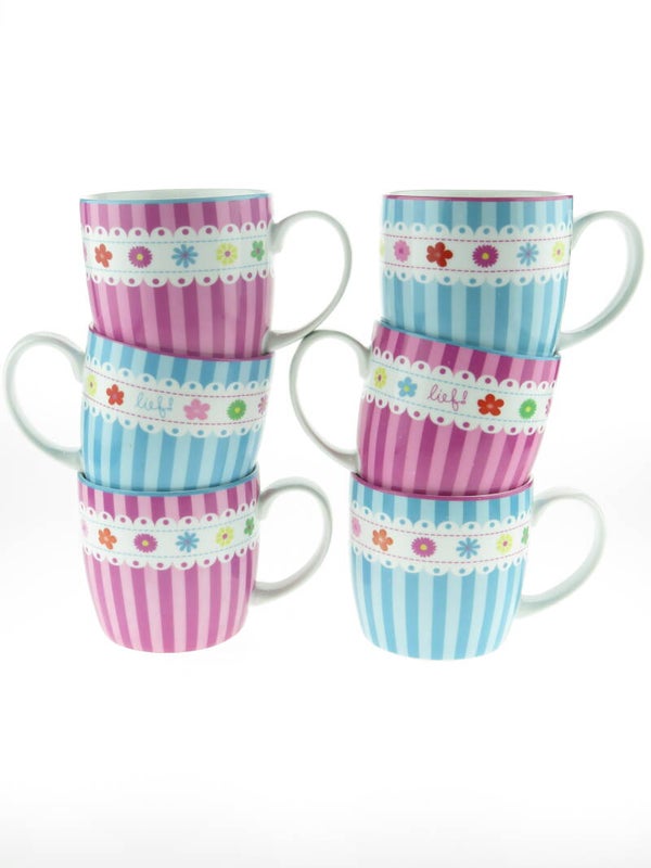 Mokken van LIEF!, set van 6