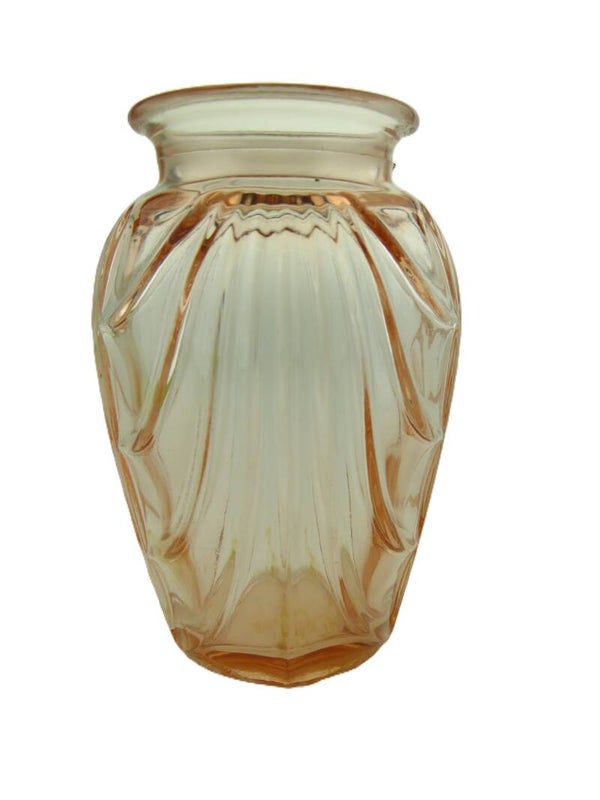 Lepelvaasje roze persglas