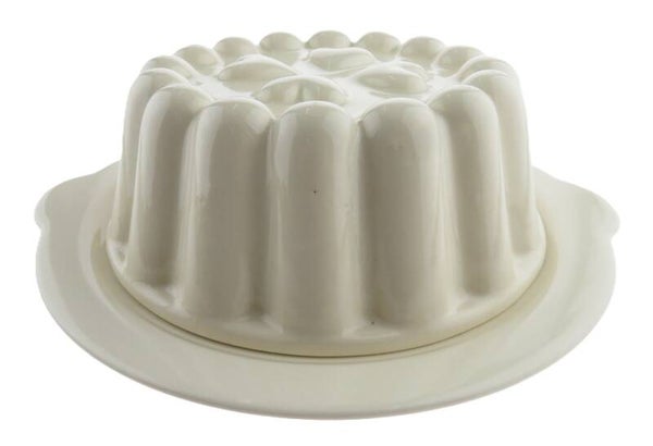 Puddingschaal met onderbord