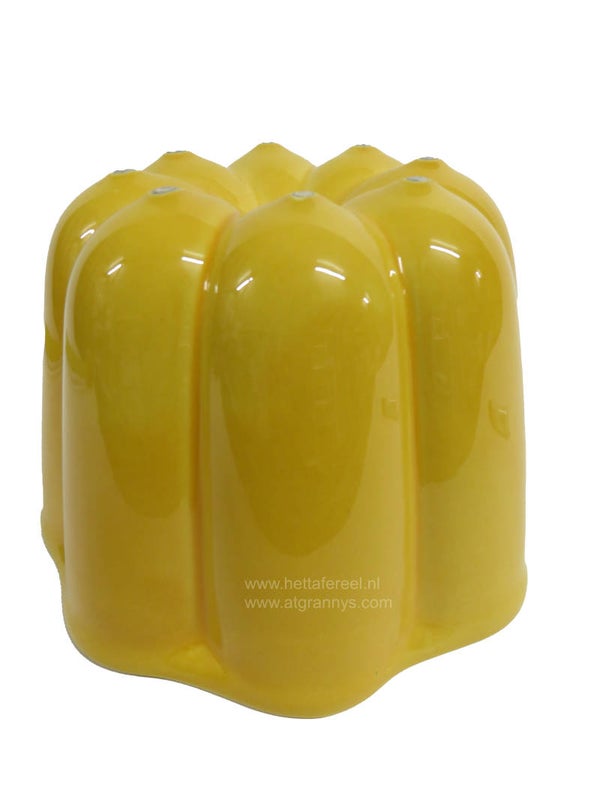 Puddingvorm helder geel