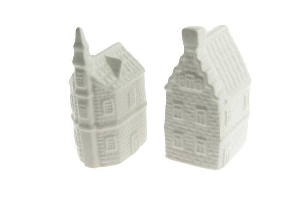 Peper en zout stel - Hollandse huizen