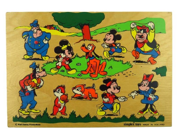 Houten puzzel Disney