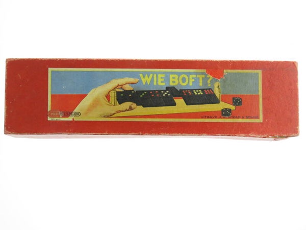 Spel Wie boft - (Shut the box)