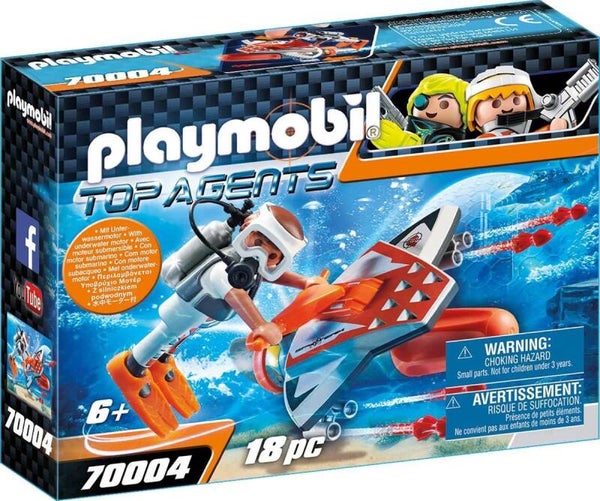 PLAYMOBIL 70004 SPY TEAM Onderwaterjet