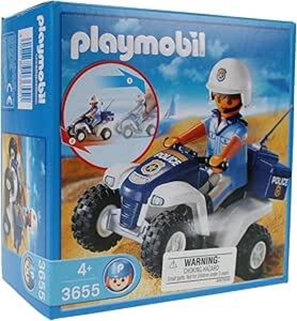 playmobil 3655 politie quad.