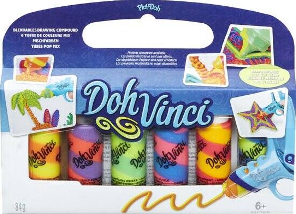 play doh, doh vinci klei, twister kleuren