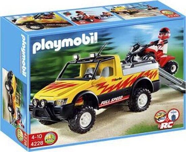 Playmobil Pick Up met Quad (4228)