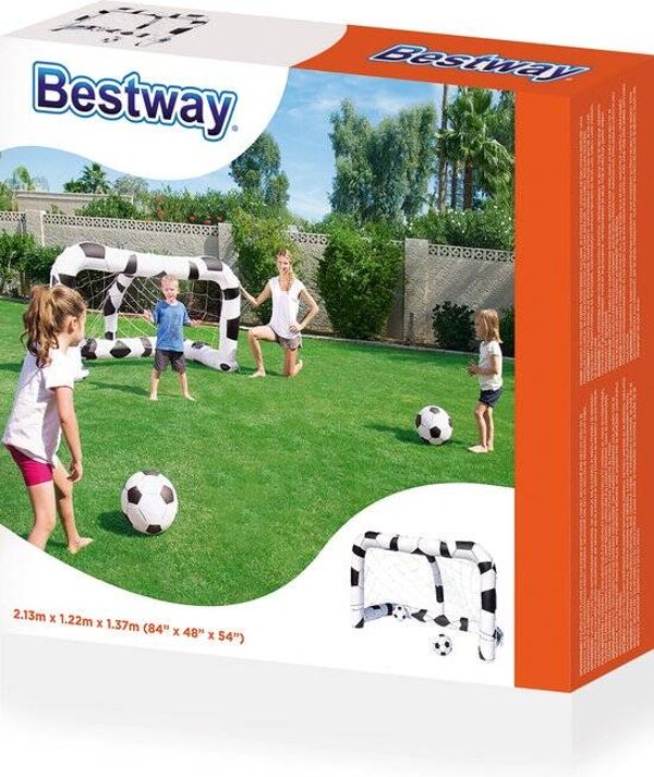 Bestway opblaasbaar voetbaldoel