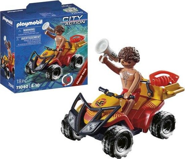 PLAYMOBIL 71040 - City Action Badmeester quad -