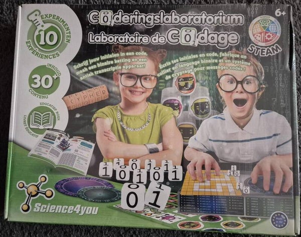 Science4you - Coderingslaboratorium - Experimenteer set - STEAM