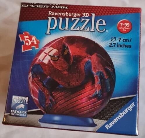 ravensburger puzzelbal spiderman,54 stukjes(b)