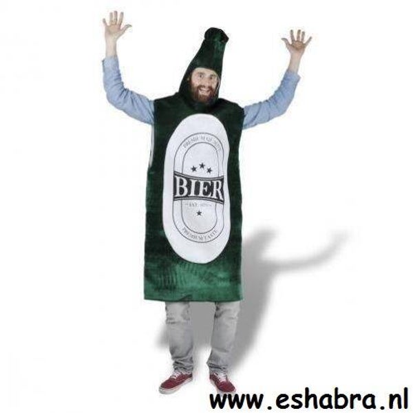 bierfles carnavals pak,maat m