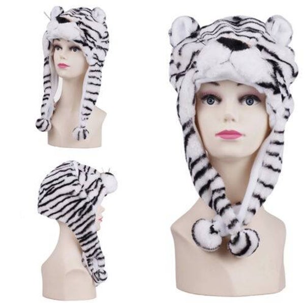 unisex muts"witte tijger".