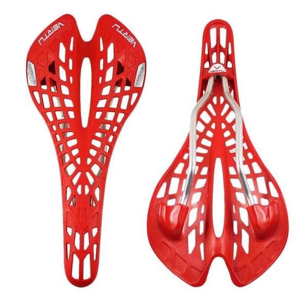 Vertu mountainbike spider zadel: rood, wit, geel of blauw