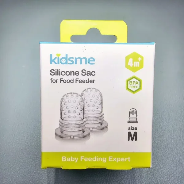 Kidsme - Silicone speen voor Food Feeder Size: M of L -2 Pcs