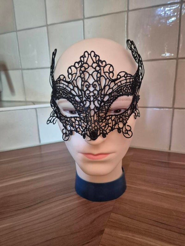 zwart venetiaans masker (g)