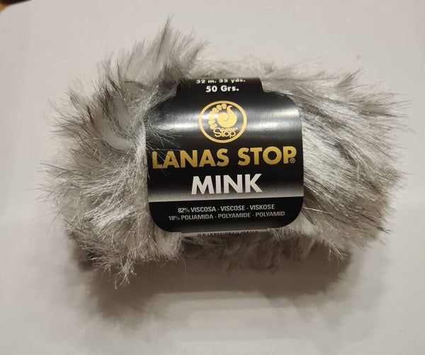 lanas stop breigaren MINK nr 700 - 10 bollen