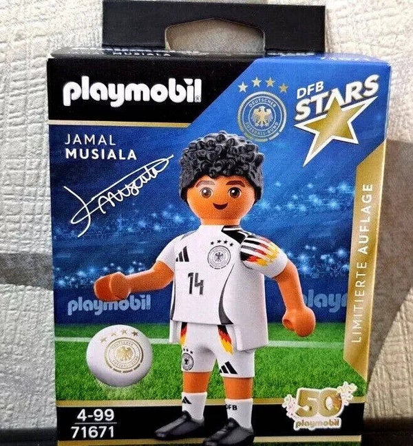 playmobil 71671 duitse voetballer dfb stars jamal musiala