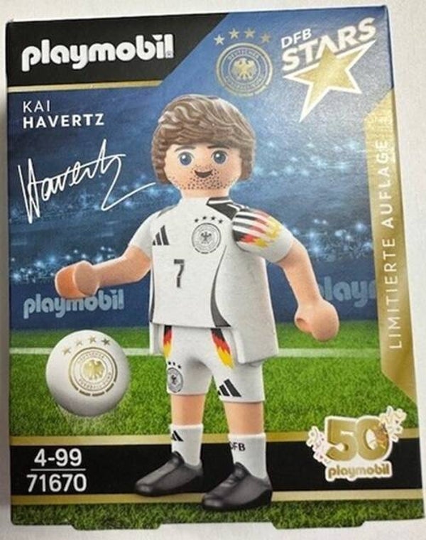 playmobil 71670 duitse voetballer dfb stars kai havertz